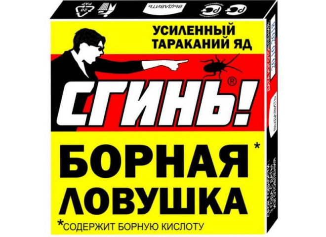 СГИНЬ! Борная ловушка от тараканов 1 шт