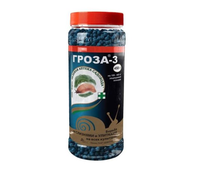 Гроза-3, 450гр от слизней и улиток