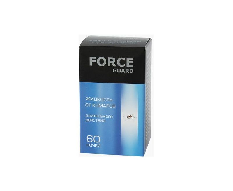 FORCE guard жидкость от комаров 60 ночей 