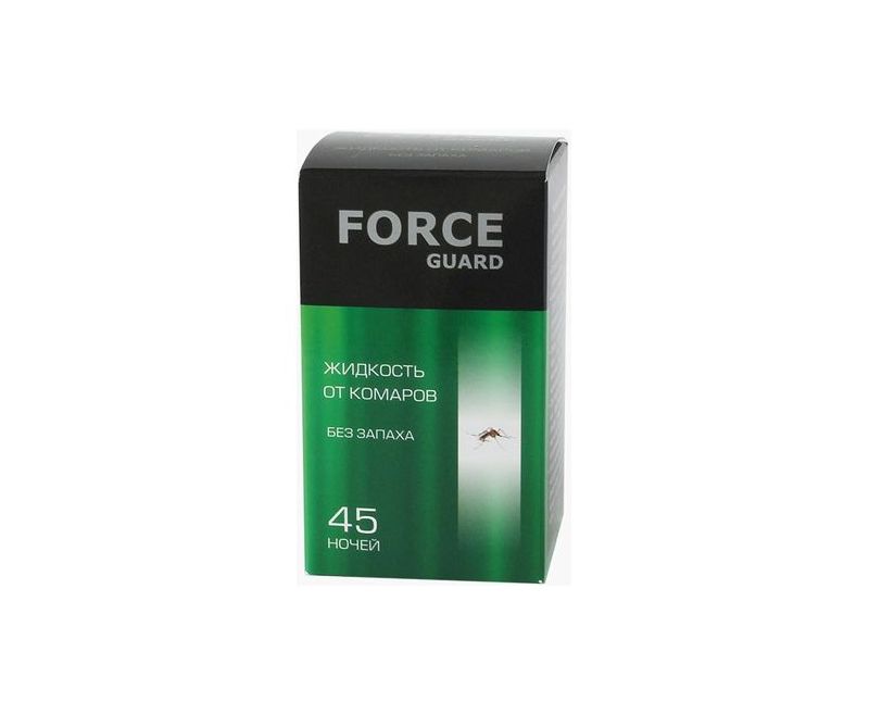 FORCE guard жидкость от комаров Без запаха 45 ночей