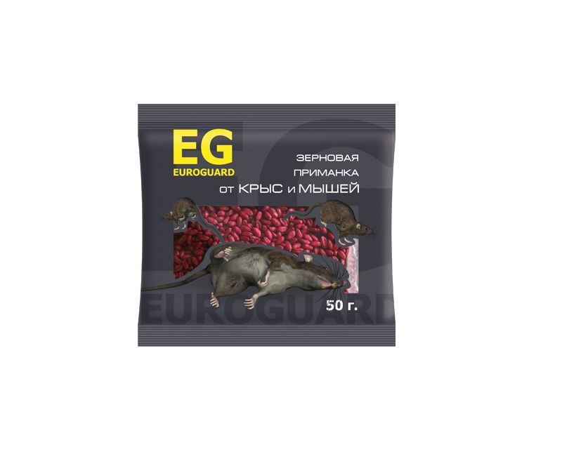 EUROGUARD зерно от крыс и мышей 50 г