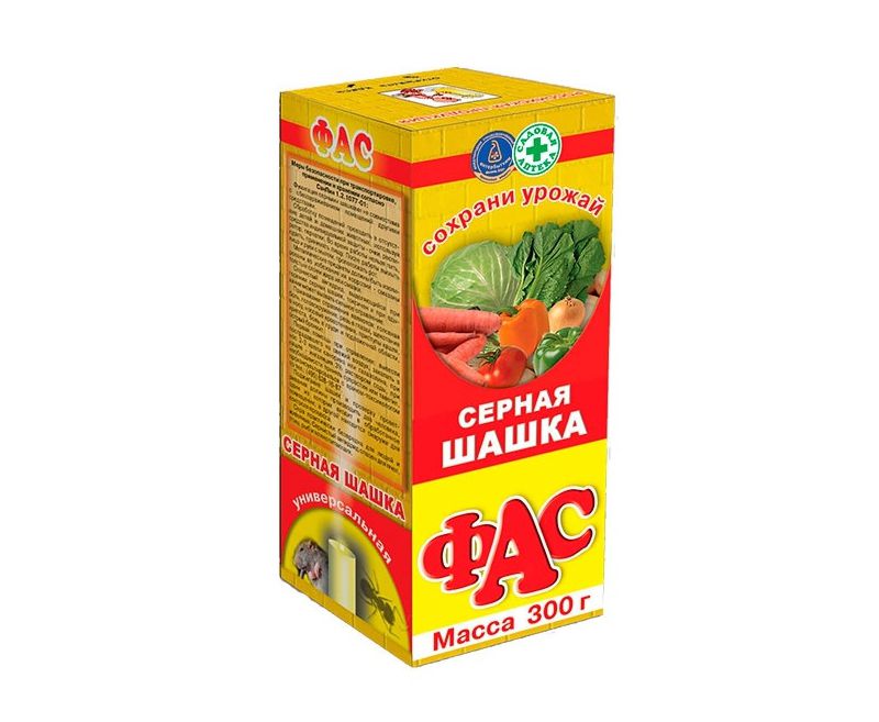 ФАС СЕРНАЯ ШАШКА УНИВЕРСАЛЬНАЯ 300 г