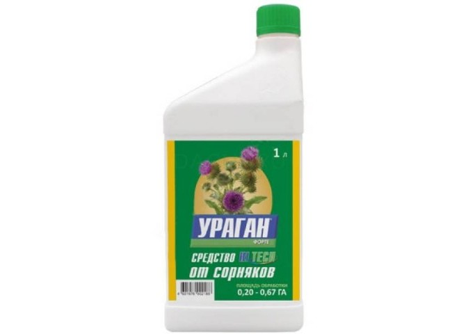 Ураган Фортэ 1 л средство от сорняков ( площадь обработки 0,2-0,67 ГА)