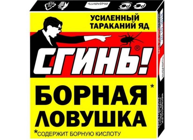 СГИНЬ! Борная ловушка от тараканов 1 шт