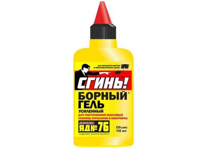 СГИНЬ! Борный гель от тараканов 100 гр