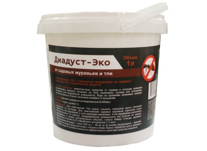 ДИАДУСТ-ЭКО от садовых муравьев и тли 1 л