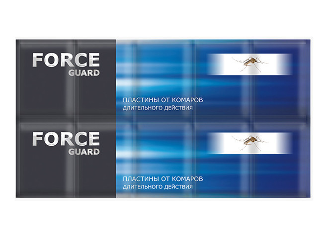 FORCE guard пластины от комаров д/действия