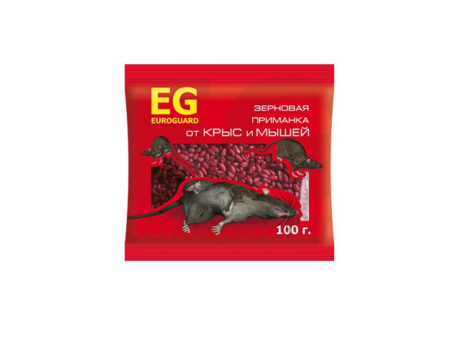 EUROGUARD зерно от крыс и мышей 100 г