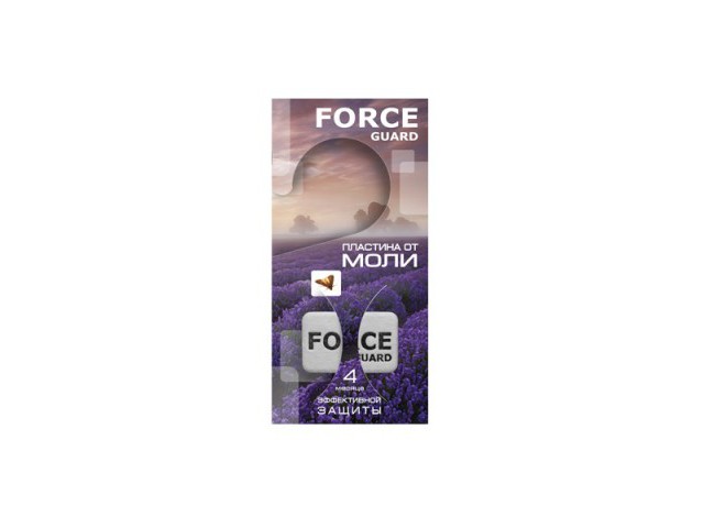 FORCE guard Пластина от моли в подвеске 3 шт