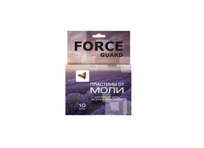 FORCE guard Пластины от моли 10 шт